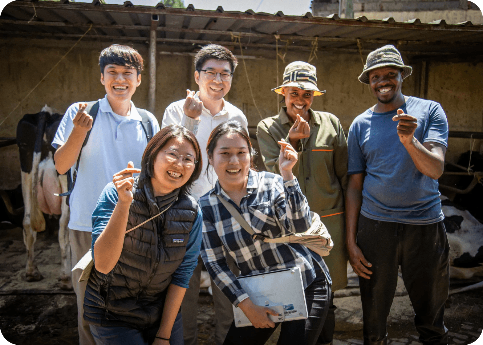 바딧 팀 단체 사진